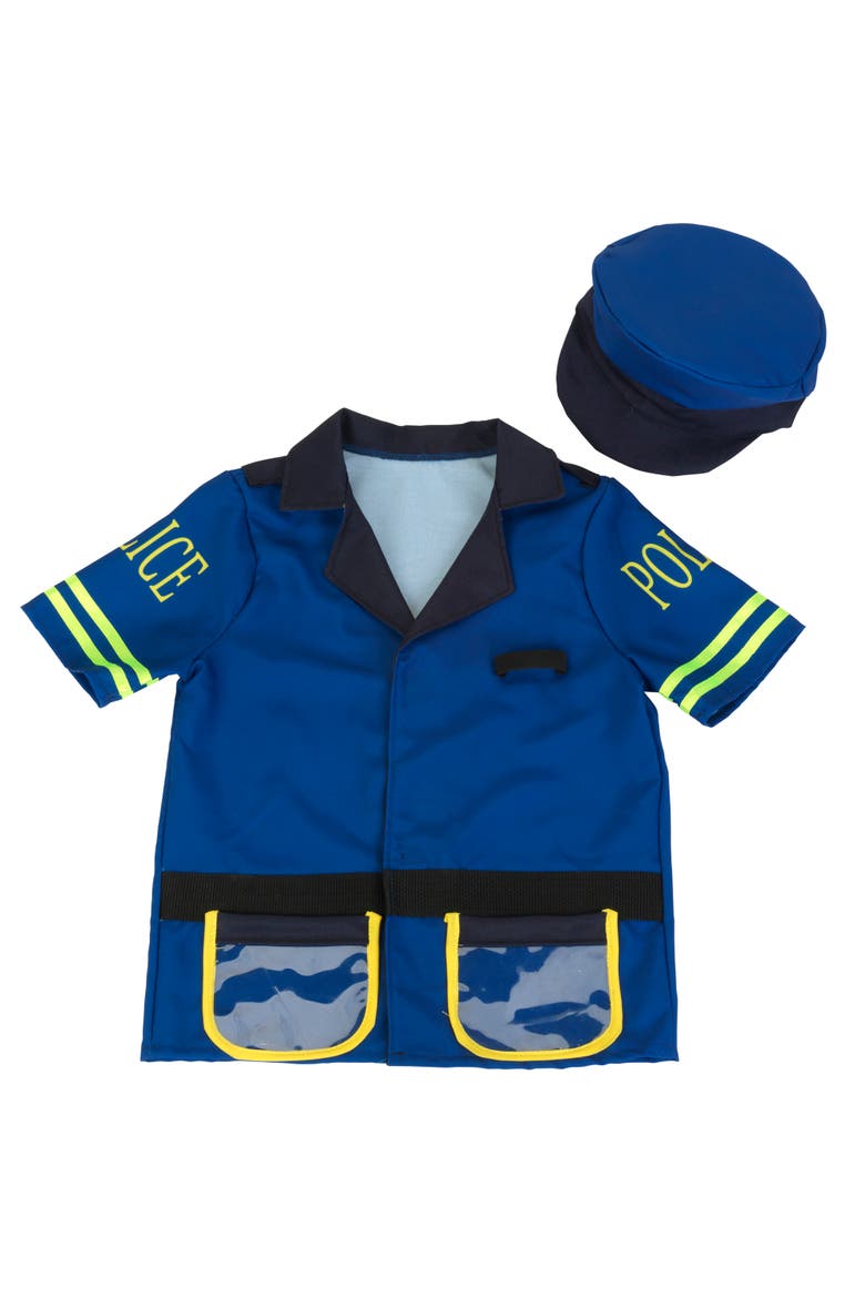 Police Costume 7 Piece Set, Alternate, color, Blue