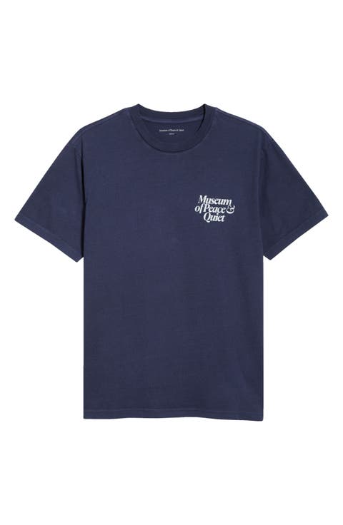 Mid Century Graphic Cotton T-Shirt