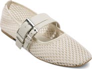 DKNY Dade Buckle Strap Mesh Ballet Flat