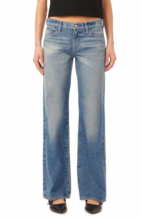 Drue Low Rise Wide Leg Jeans