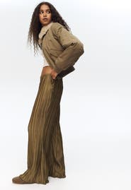 H&M Crinkled Pants