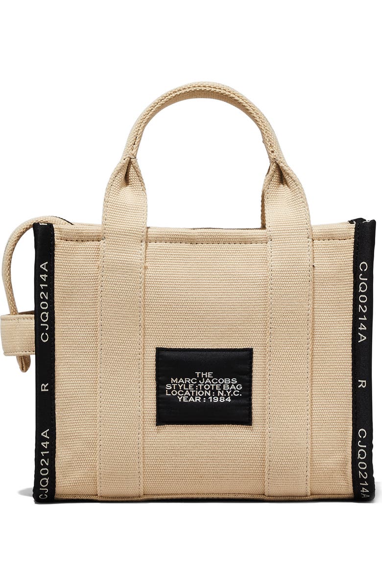 Marc Jacobs The Jacquard Small Tote Bag, Alternate, color, Warm Sand