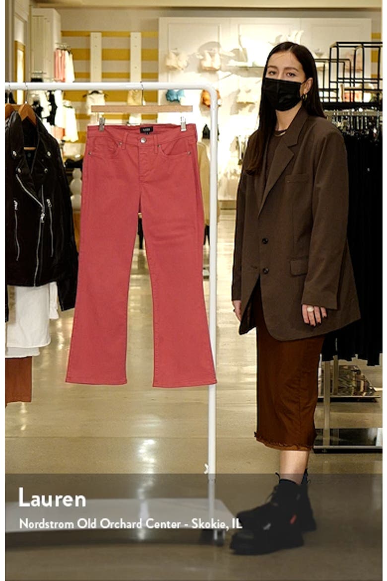Fiona Court Slim Ankle Flare Jeans video