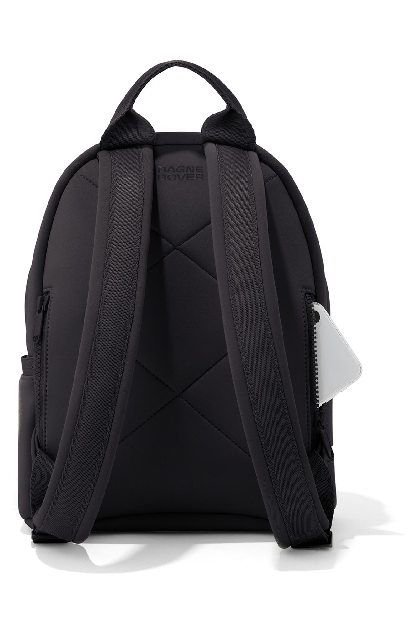 Dakota Small Neoprene Backpack, Alternate, color, ONYX