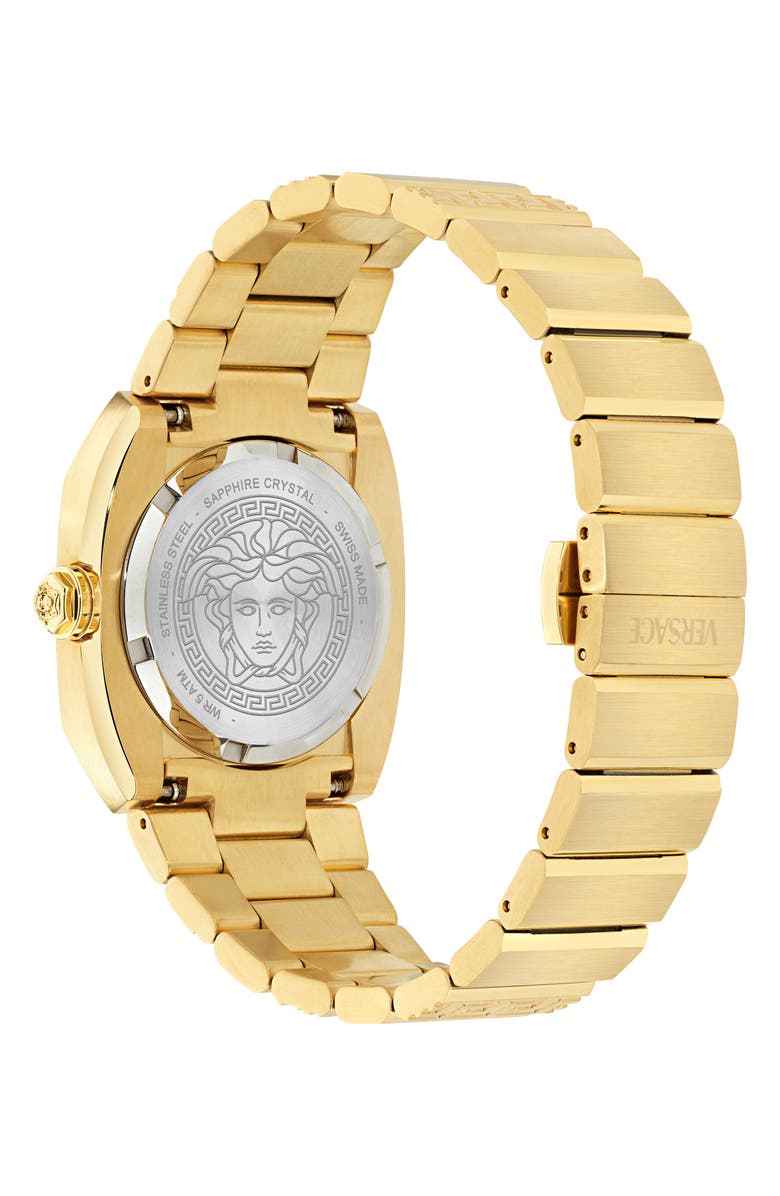 Versace Antares Bracelet Watch, 35mm, Alternate, color, Ip Yellow Gold