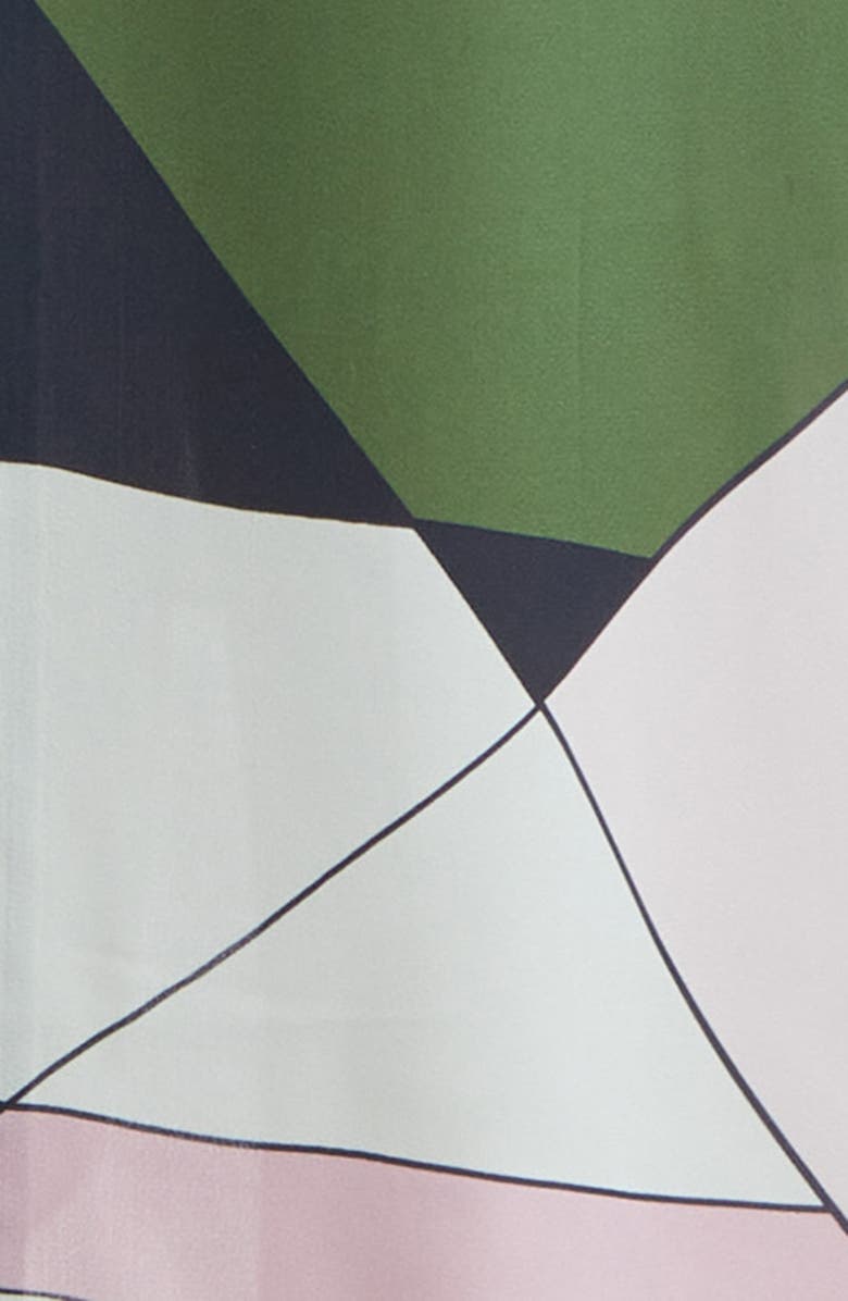 Reiss Avia Sleeveless High-Low Dress, Alternate, color, Green