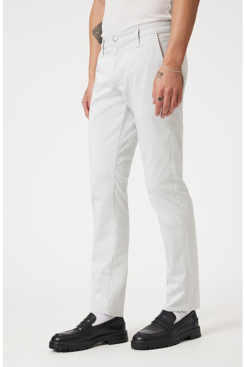 Milton Slim Fit Twill Pants, Alternate, color, STONE CITY SMART
