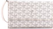 Pre-Owned Goyard Varenne Continental Wallet with Strap Coated Canvas