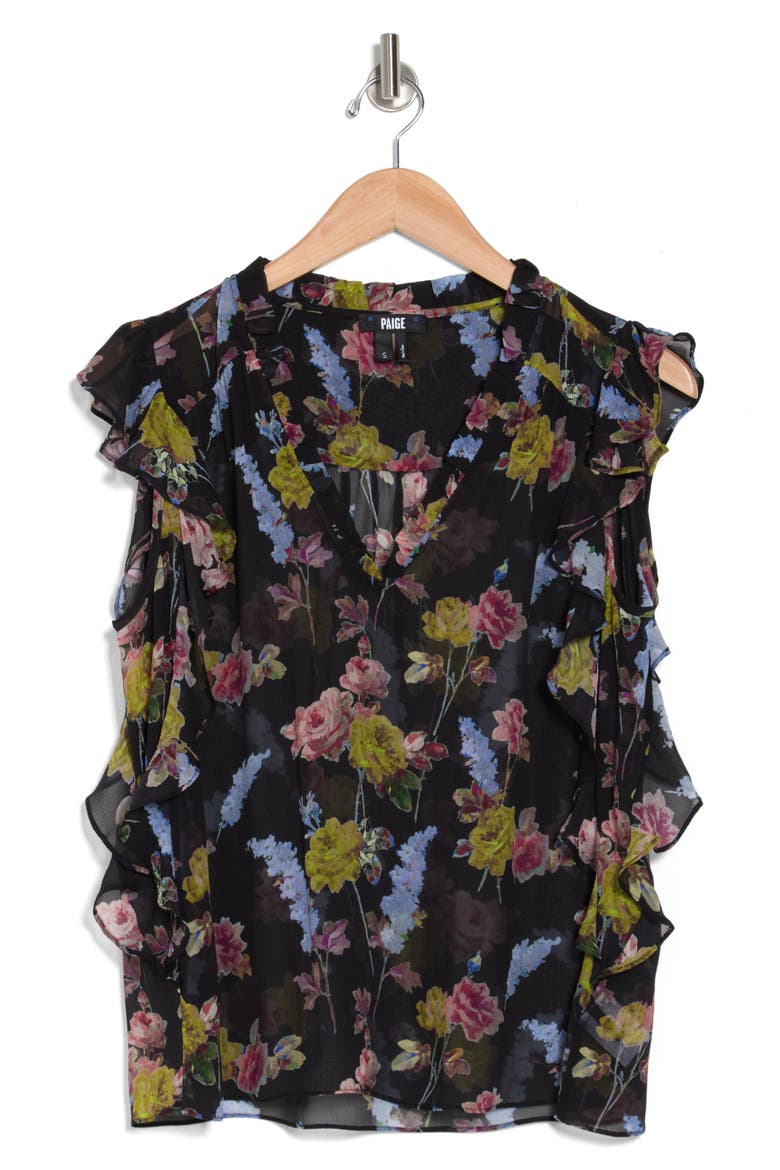 Genie Top, Alternate, color, BLK MLT
