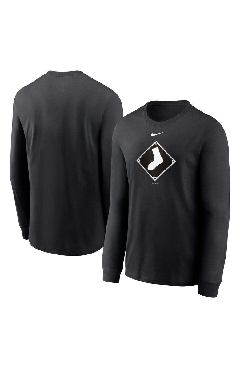 Nike Men's Nike Black Chicago White Sox Alternate Logo Long Sleeve T-Shirt, Alternate, color, 