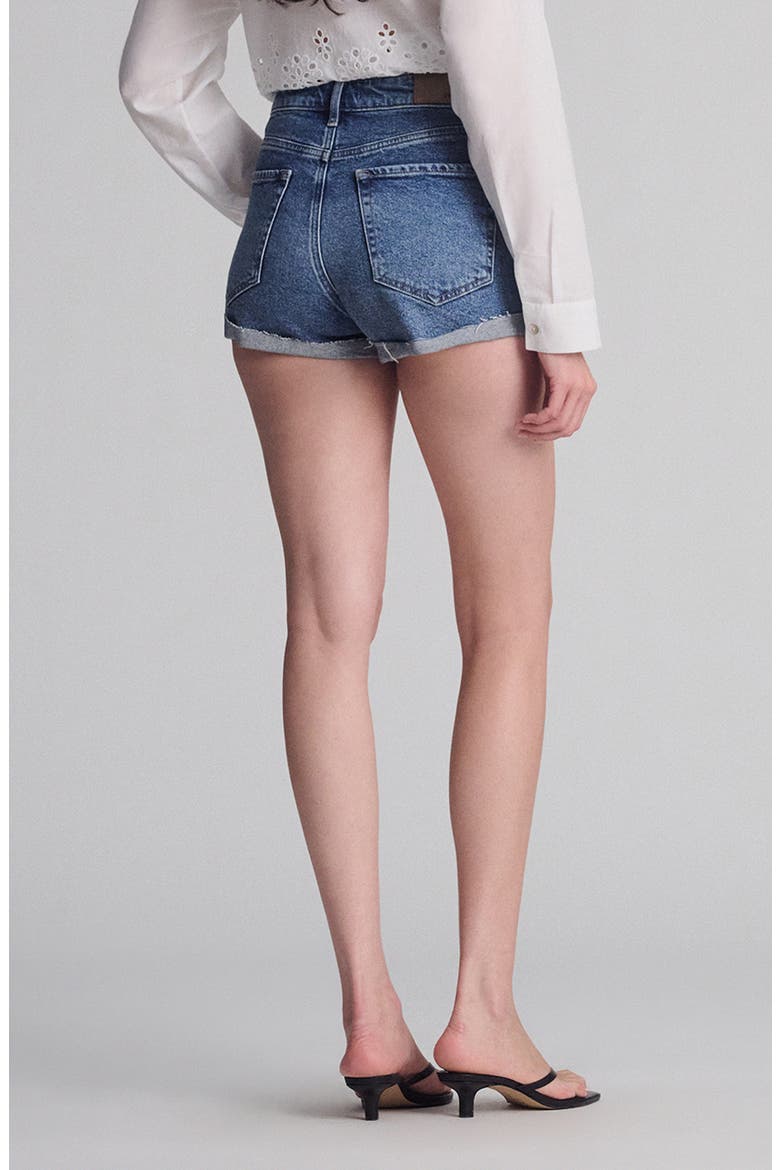 Fiora '90s Cuffed Denim Shorts, Alternate, color, SHADED BRUSHED 90S