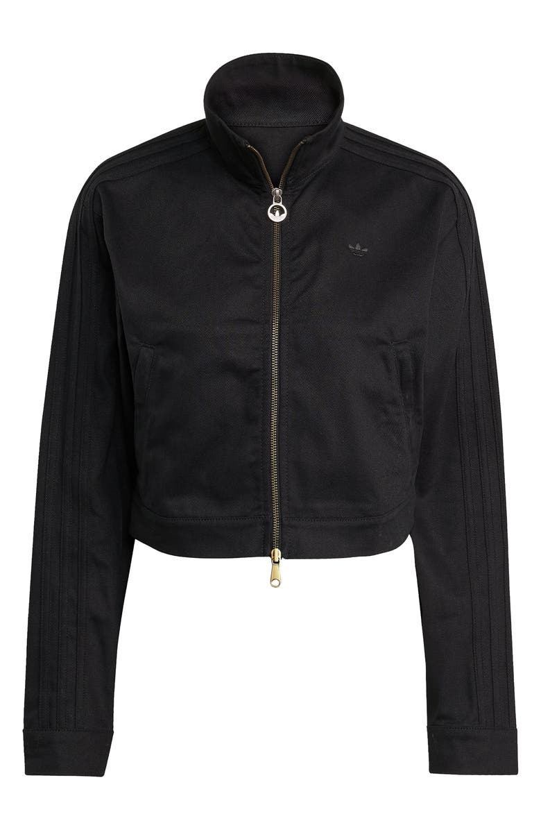 adidas Firebird Twill Track Top, Alternate, color, Black