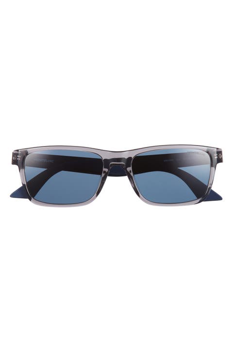 56mm Square Sunglasses