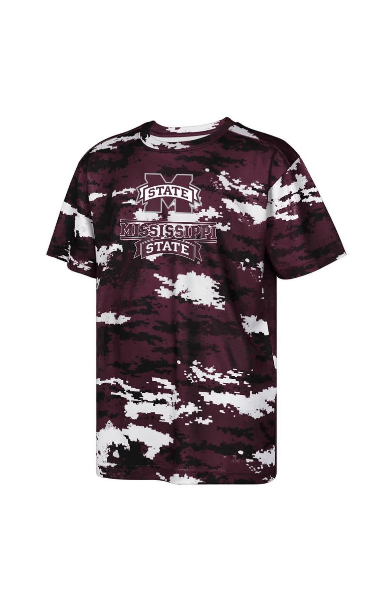 Outerstuff Youth Outerstuff Maroon Mississippi State Bulldogs Scrimmage T-Shirt, Alternate, color, Maroon