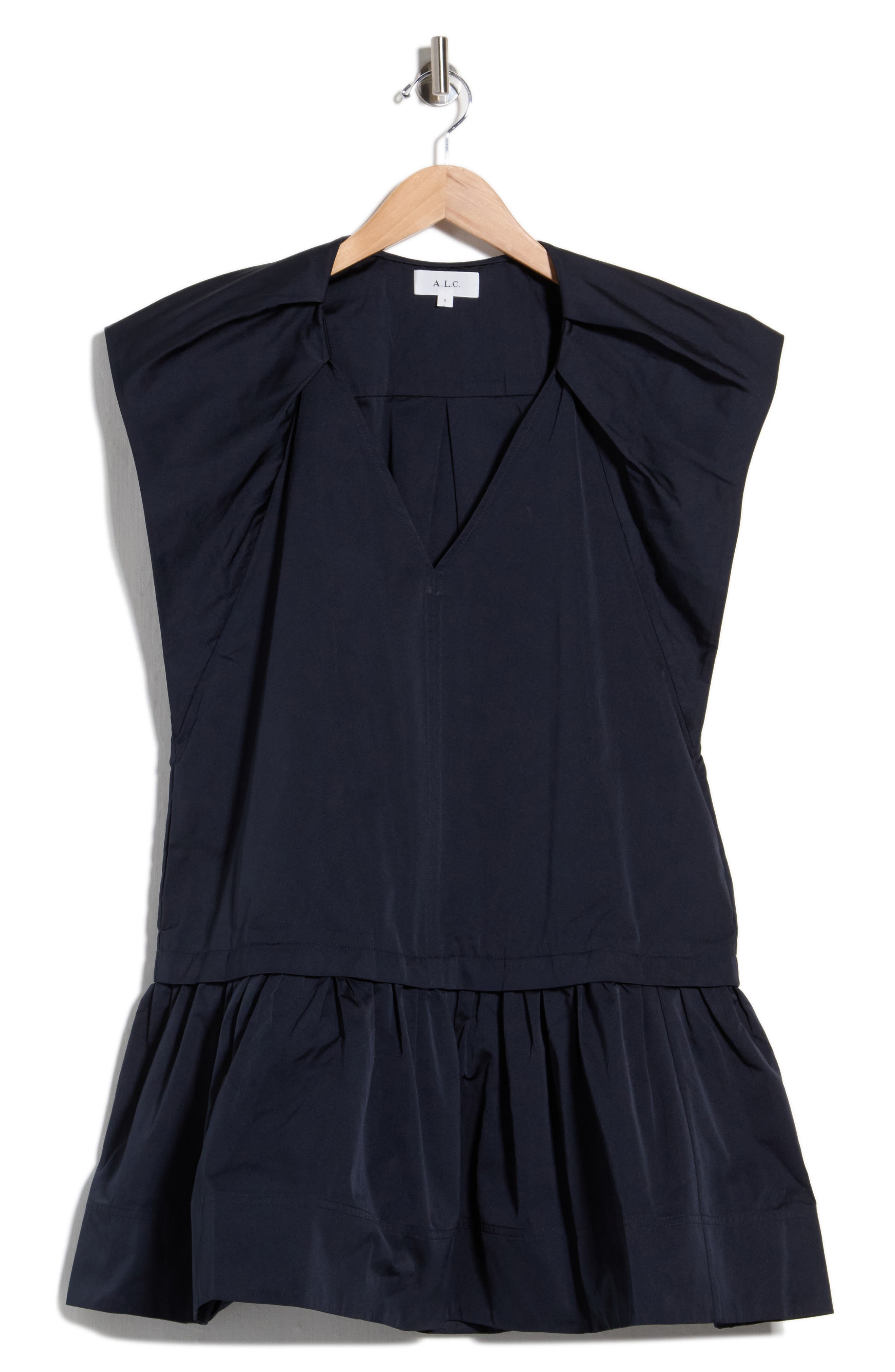 Ember Cap Sleeve Drop Waist Minidress