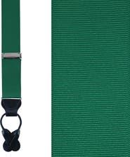 Trafalgar Phoenix 38mm Grosgrain Non Stretch Ribbon Button End Suspenders
