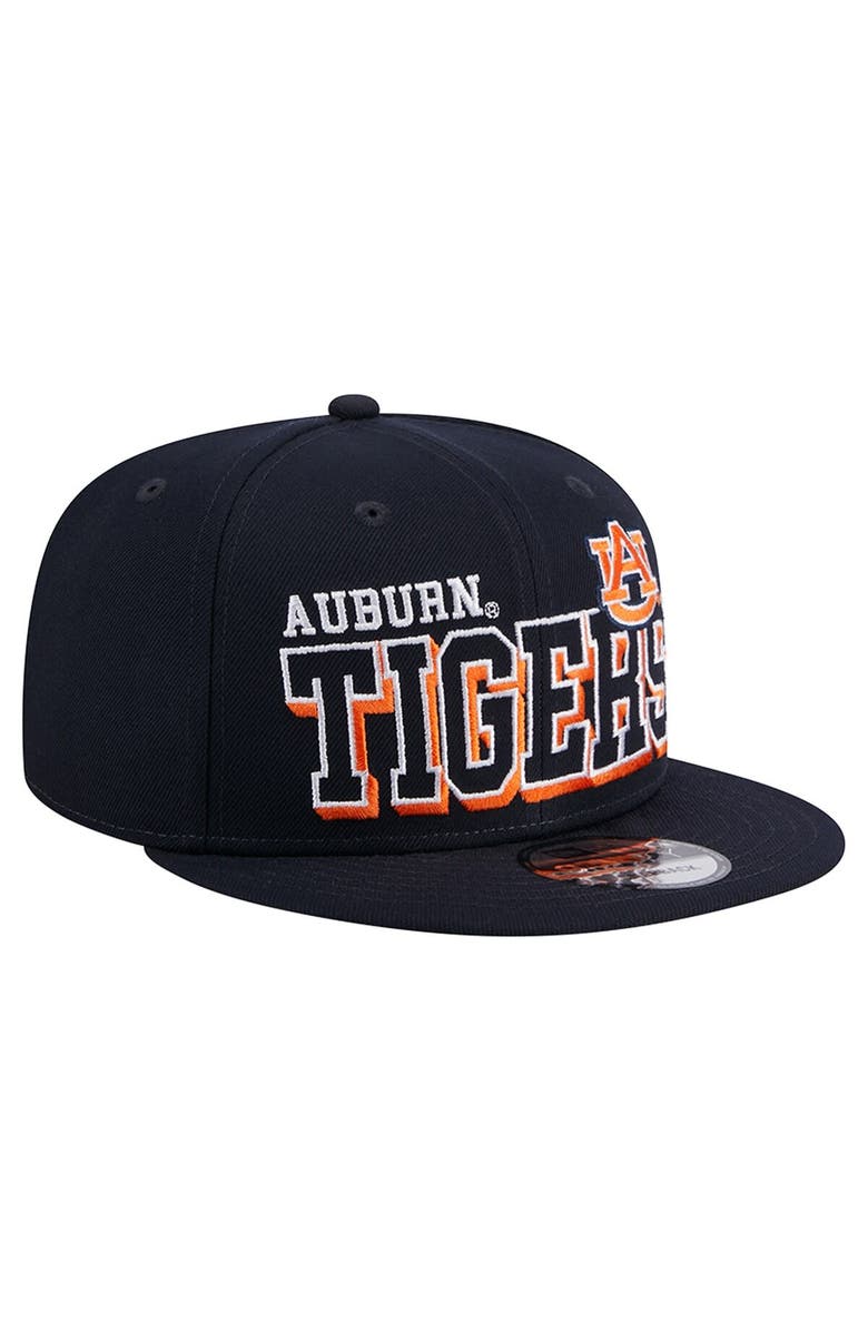 New Era Men's New Era Navy Auburn Tigers Game Day 9FIFTY Snapback Hat, Alternate, color, Navy