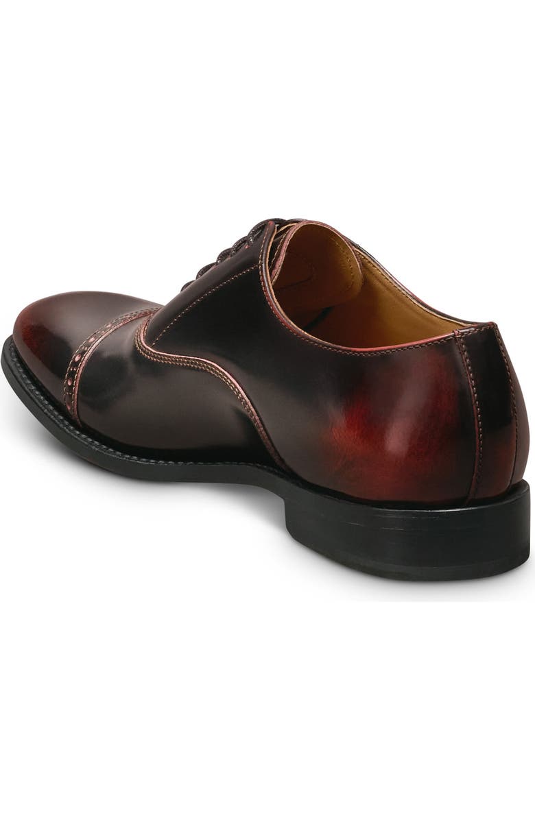 Allen Edmonds Brady Cap Toe Oxford, Alternate, color, Burgundy