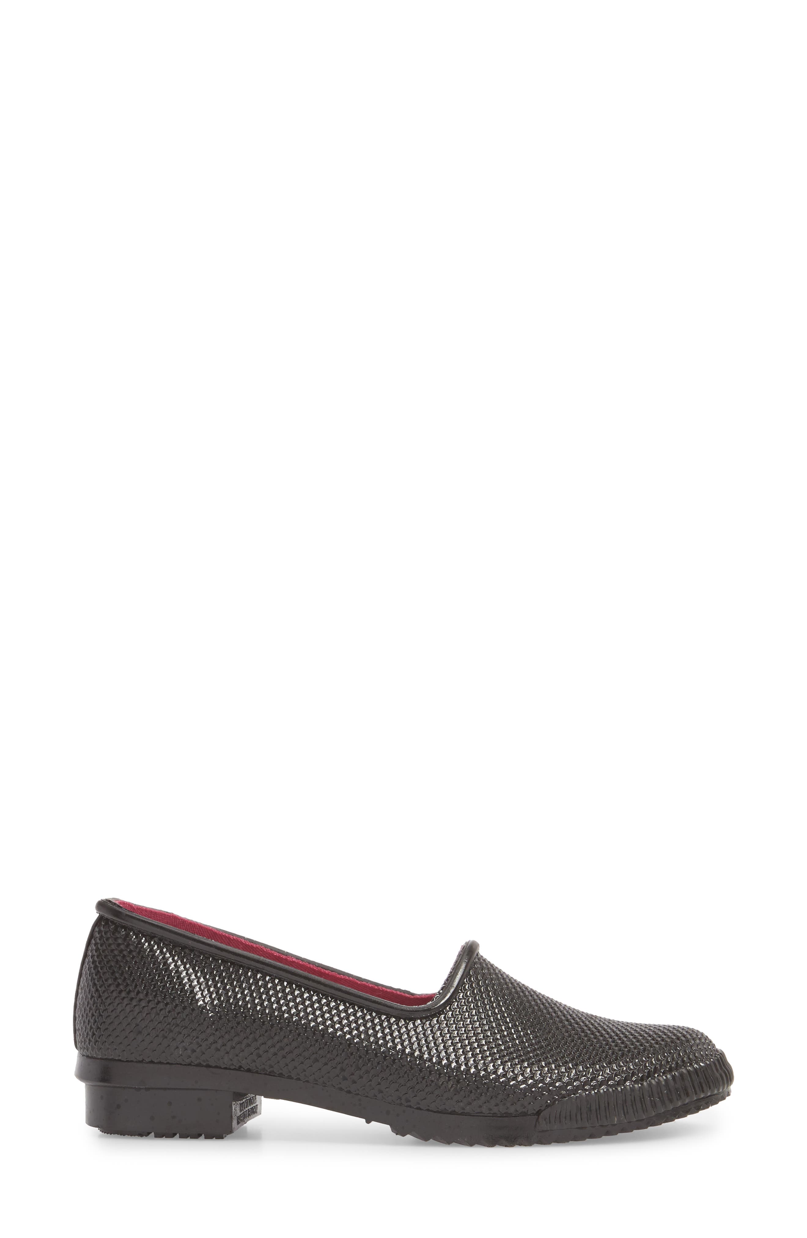 Ruby Waterproof Flat, Alternate, color, BLACK SNAKE PRINT