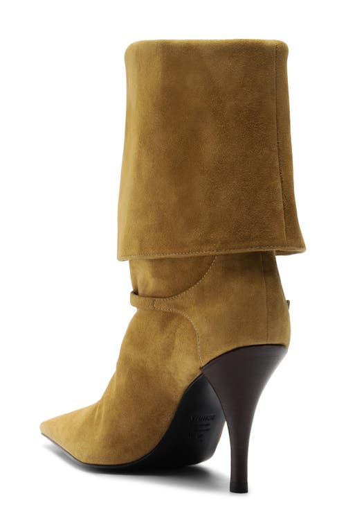Schutz Rudy Stiletto Boot In Green