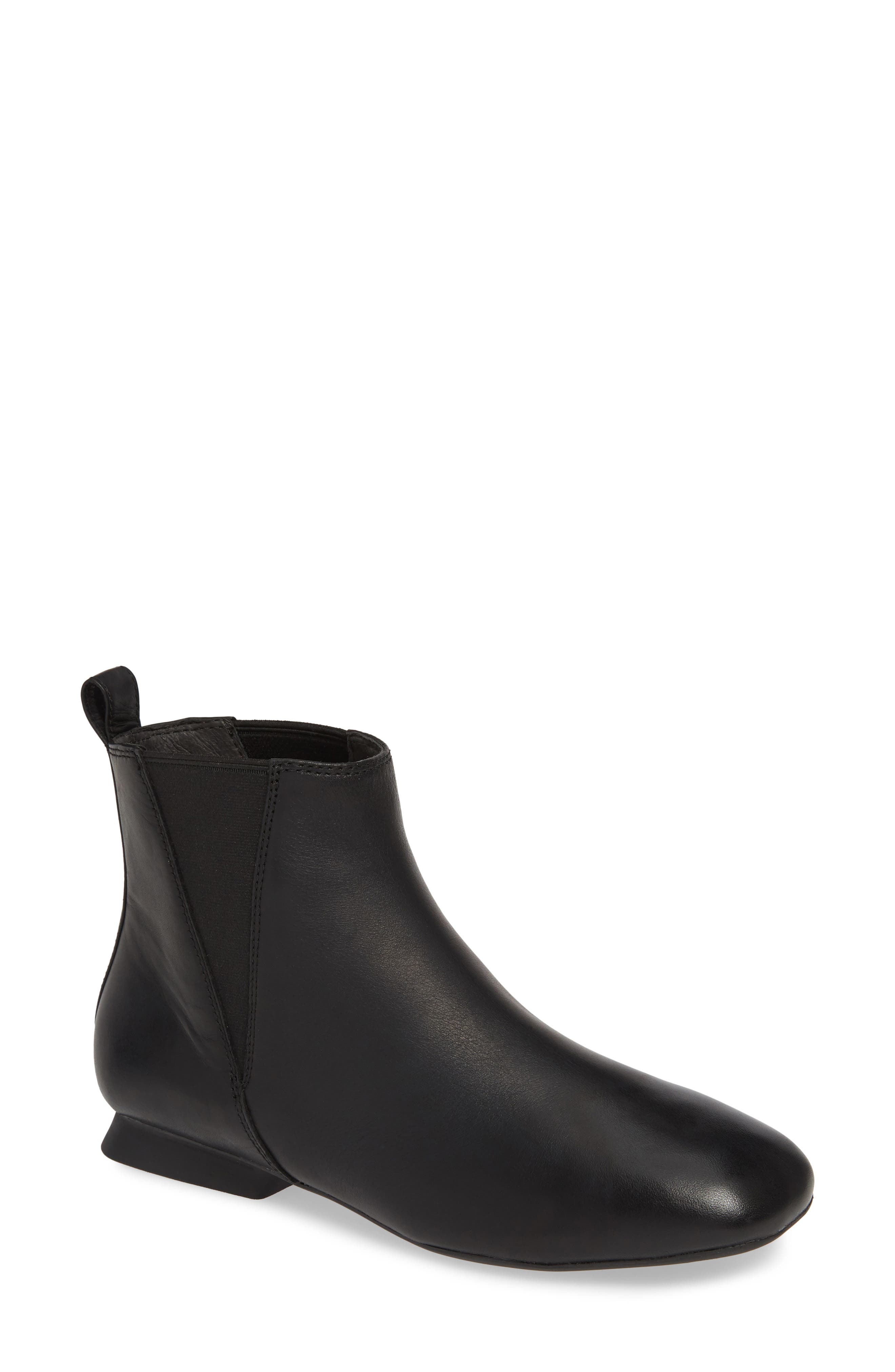 Casi Myra Bootie, Main, color, BLACK LEATHER