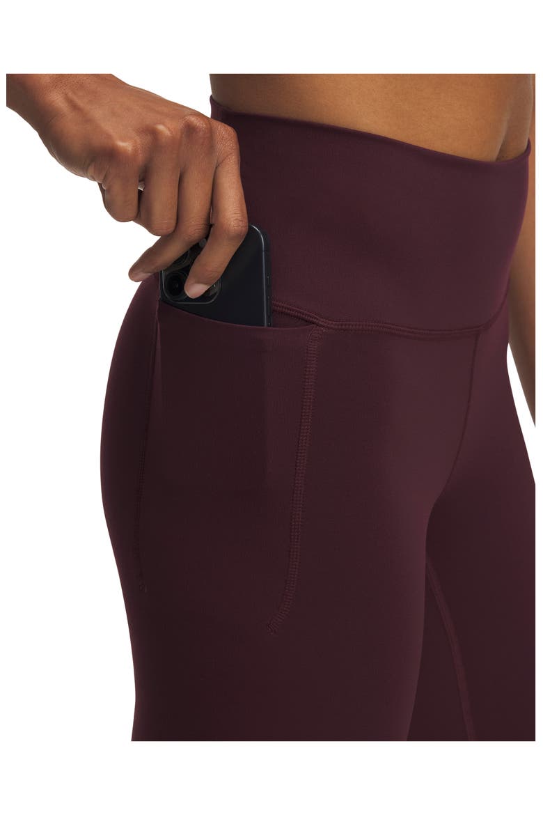 Meridian Ankle Leggings, Alternate, color, DARK MAROON / / DARK MAROON