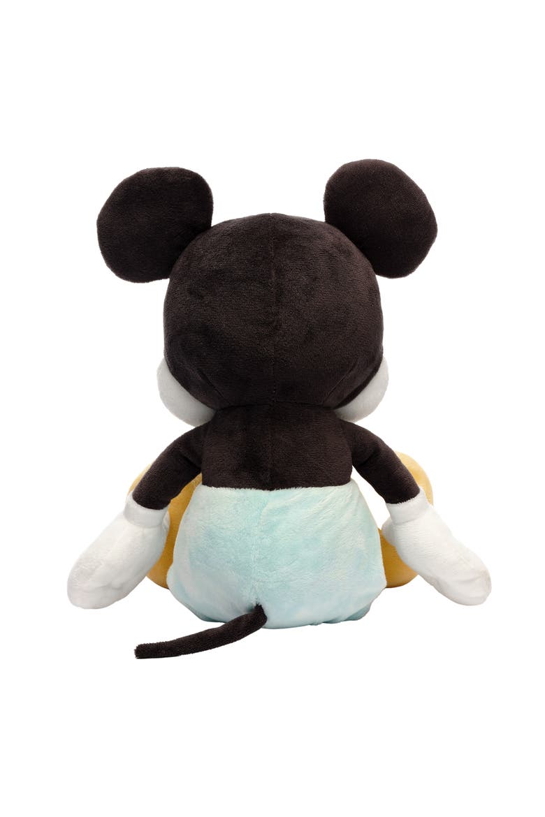 Disney Baby Classic Mickey Mouse Plush Stuffed Animal Toy, Alternate, color, Black