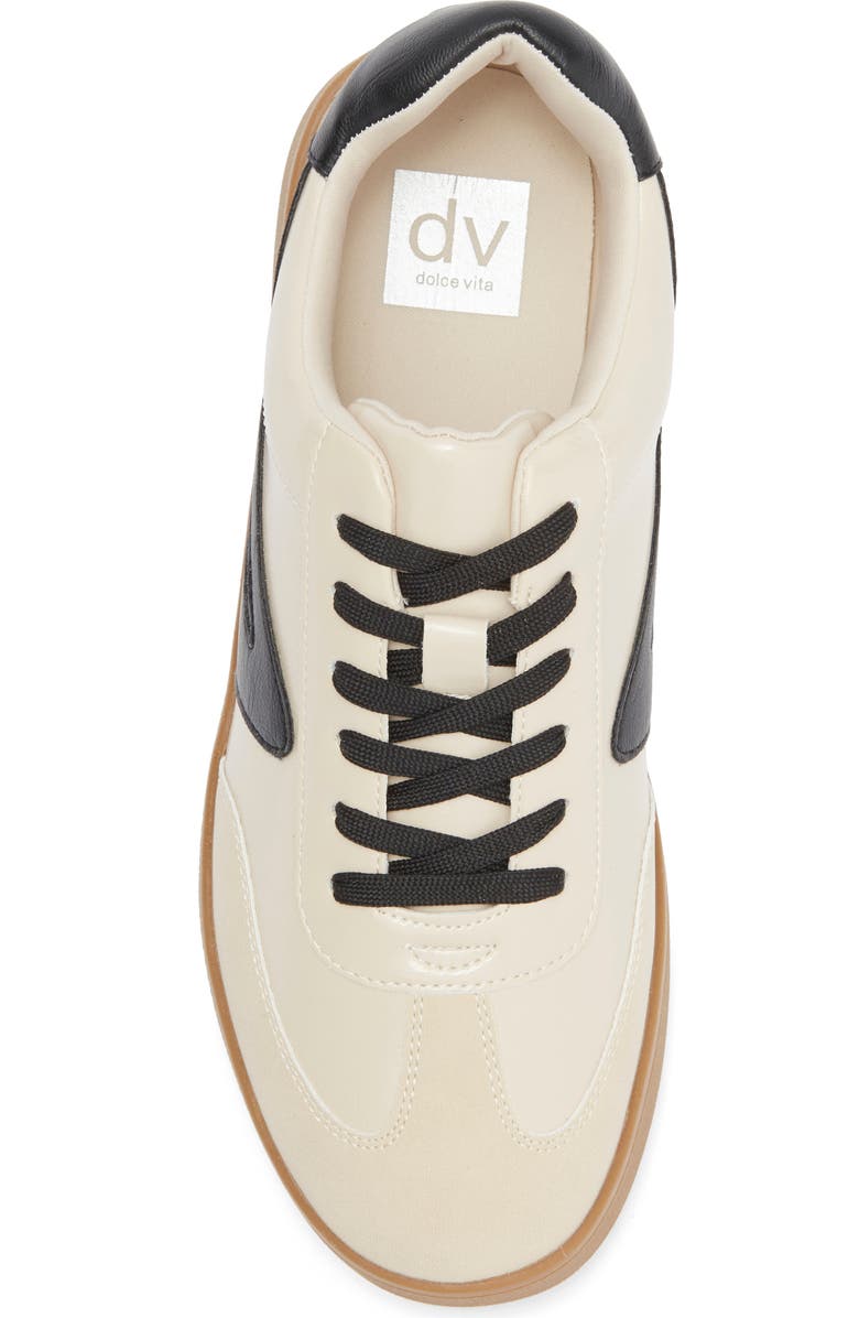 DV by Dolce Vita Voyage Sneaker, Alternate, color, Beige Shiny