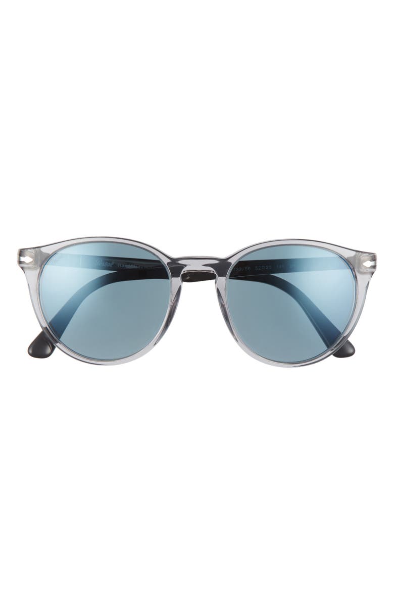 Persol 52mm Round Sunglasses, Main, color, 