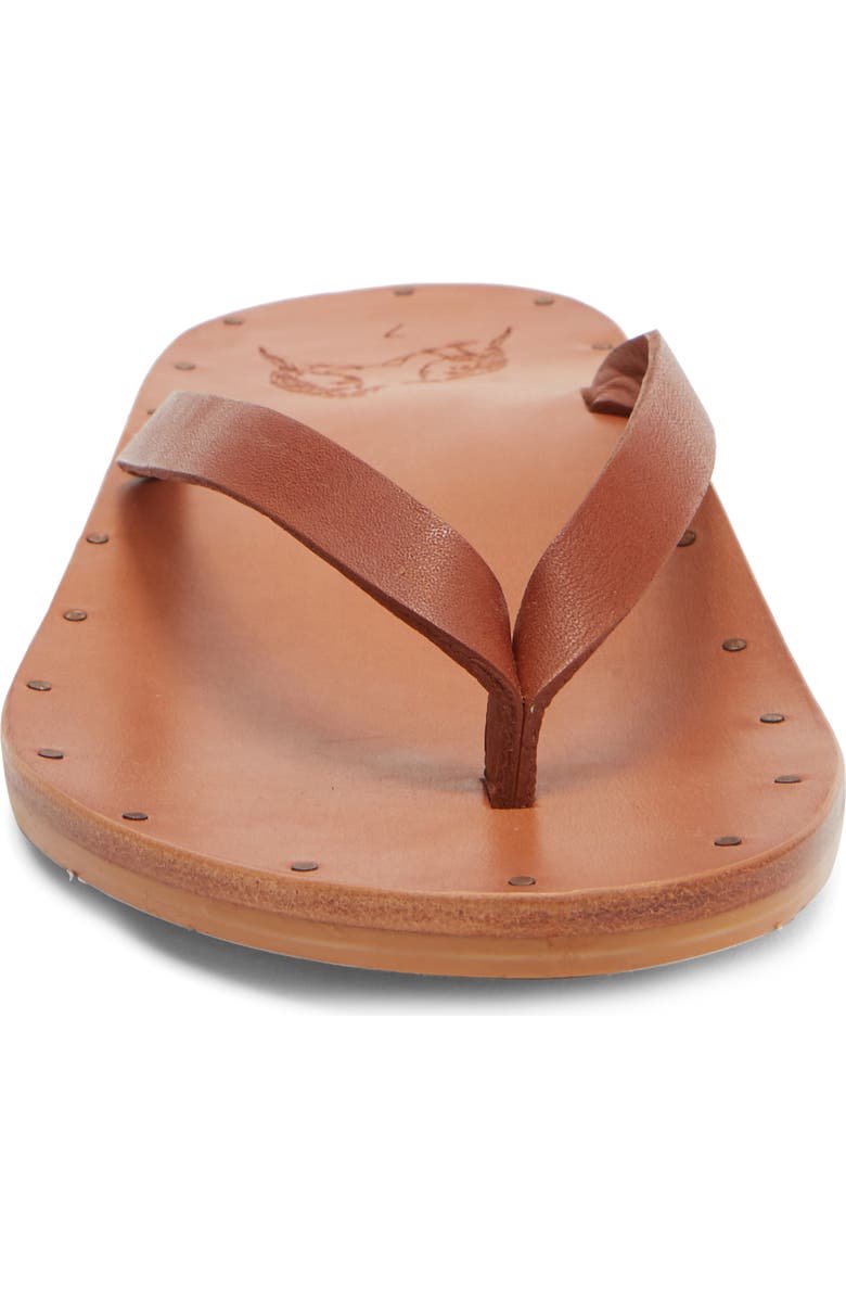 Beek Seabird Flip Flop, Alternate, color, Tan