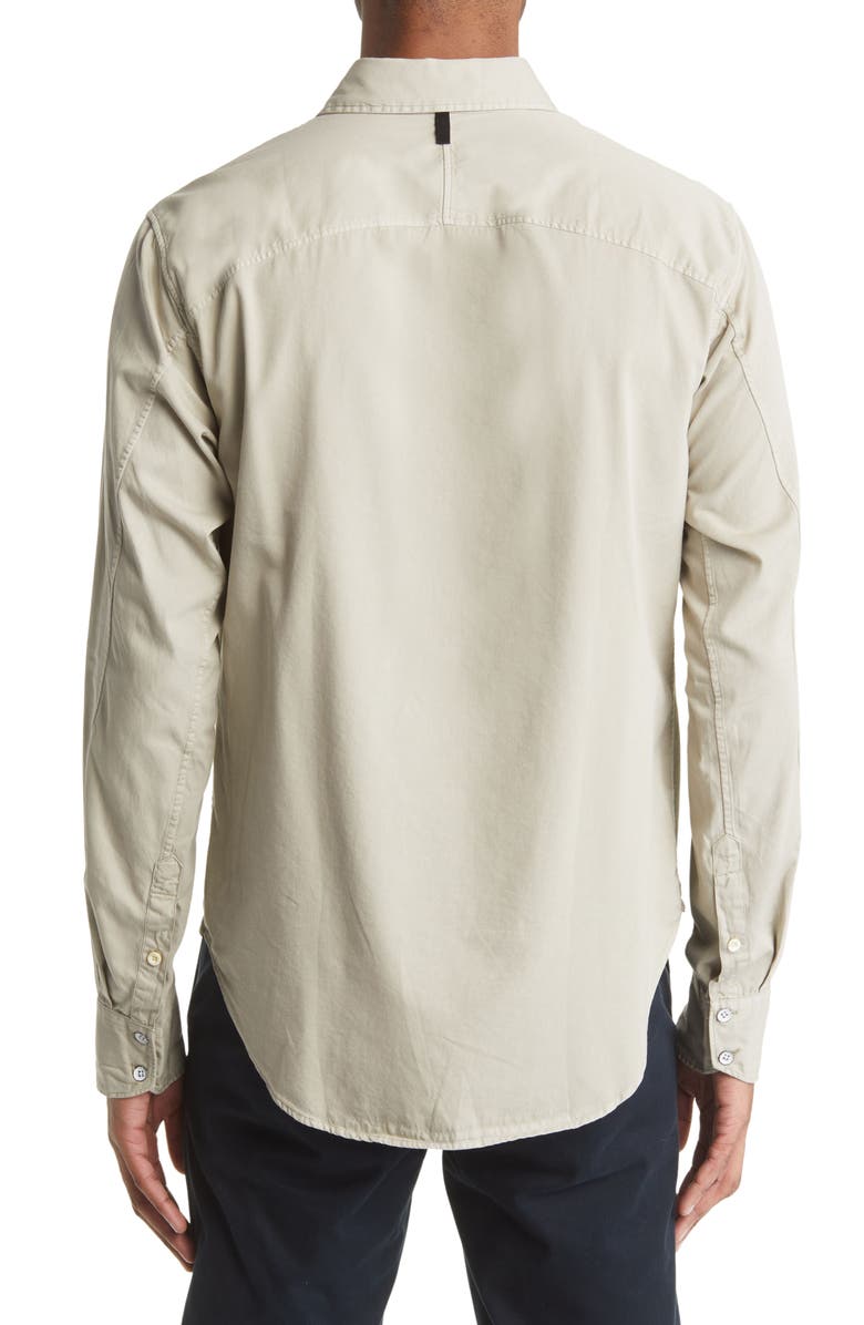 rag & bone Fit 2 Slim Fit Engineered Button-Up Shirt, Alternate, color, 