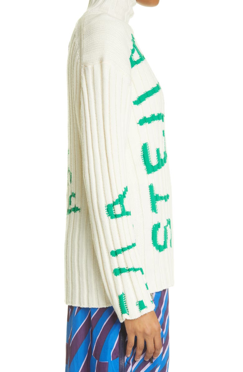 Stella McCartney x Ed Curtis Unisex Shared 3 Teo Logo Band Psychedelic Print Pants, Alternate, color, 