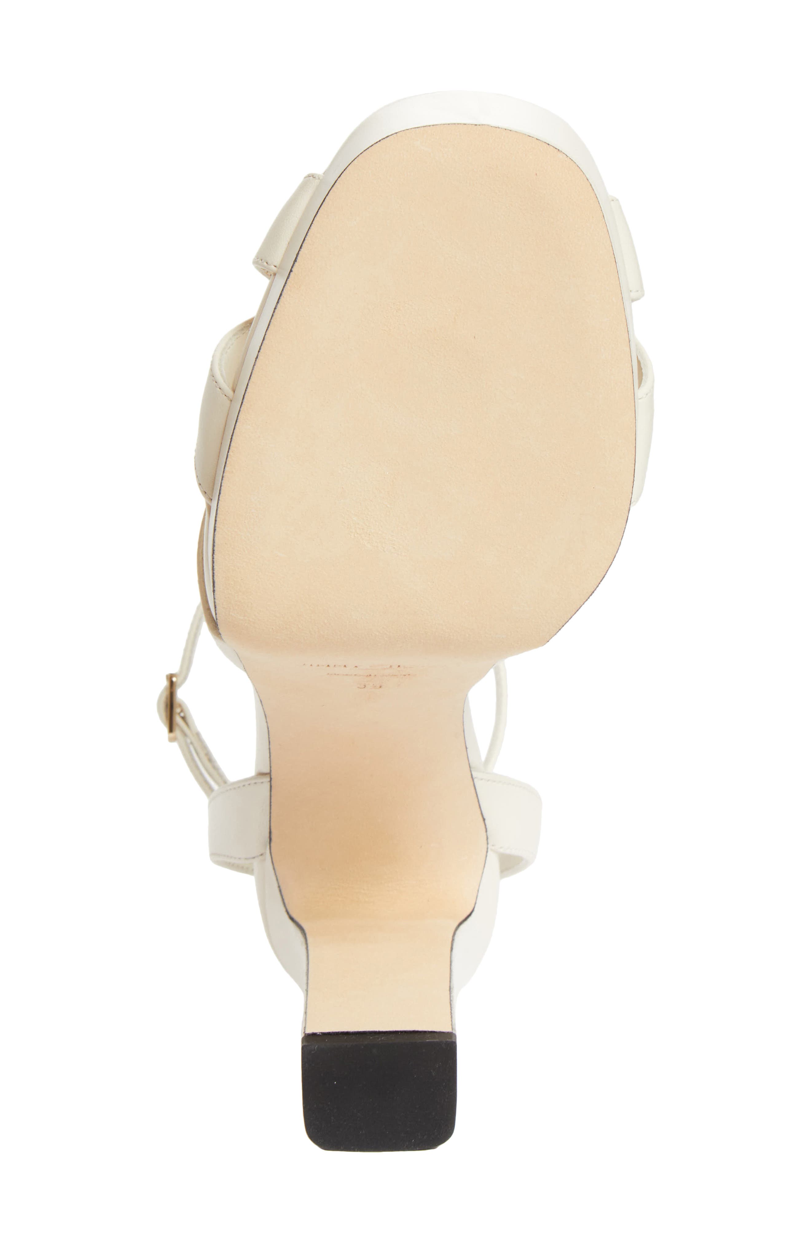 Jimmy Choo Kove Ankle Strap Platform Sandal, Alternate, color, Latte