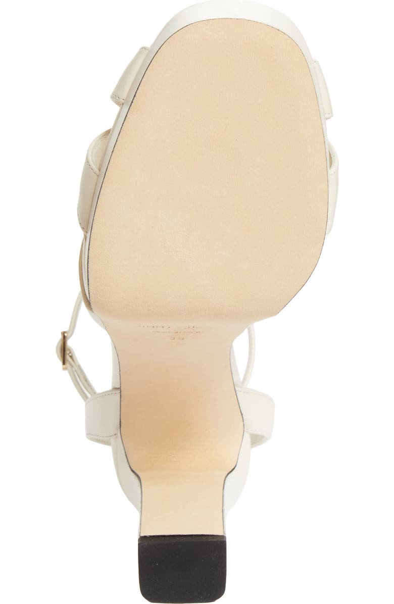 Jimmy Choo Kove Ankle Strap Platform Sandal, Alternate, color, Latte