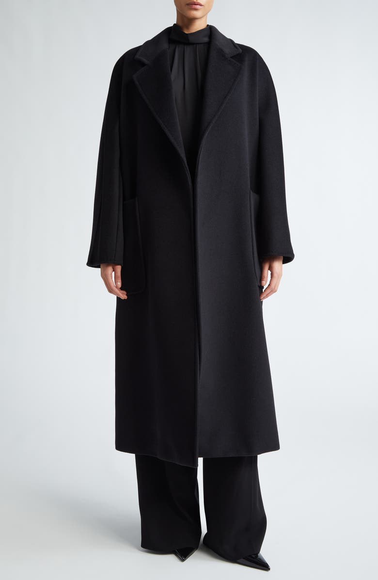Max Mara Locri Wool & Cashmere Belted Coat, Alternate, color, 