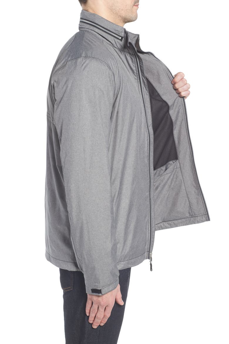 Panoramic Packable Jacket, Alternate, color, BLACK