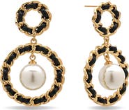 EYE CANDY LOS ANGELES Liana Faux Pearl Drop Earrings