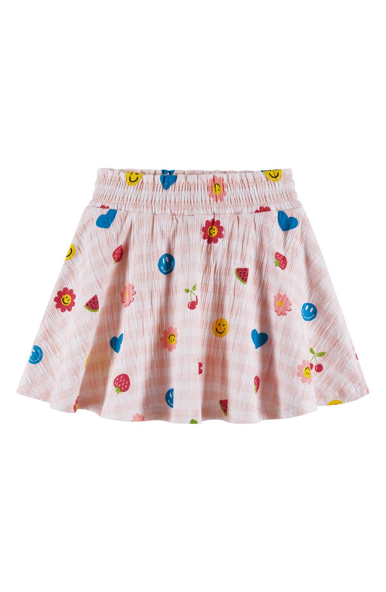 Andy & Evan Kids' Gingham Skirt Set, Alternate, color, 