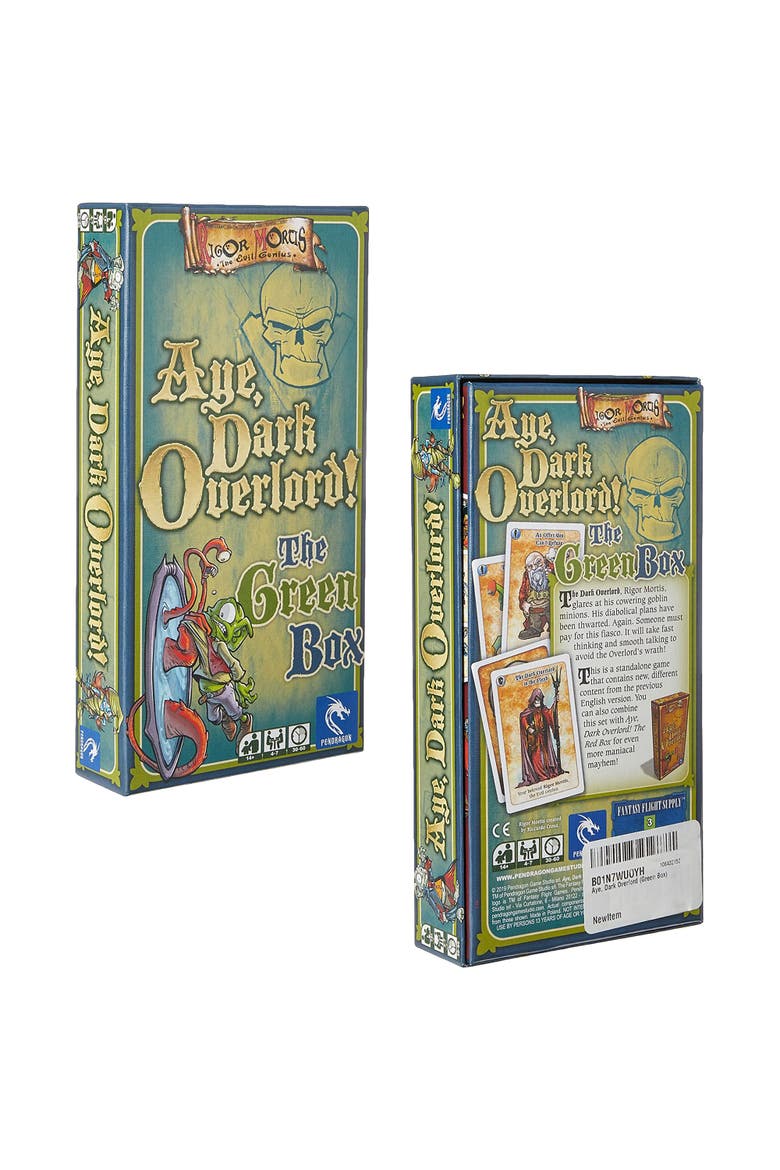 Aye, Dark Overlord! The Green Box Card Game, 47 Players, Alternate, color, Multicolored