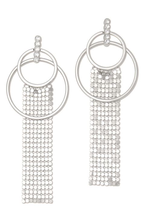 Nora Mesh Drop Earrings