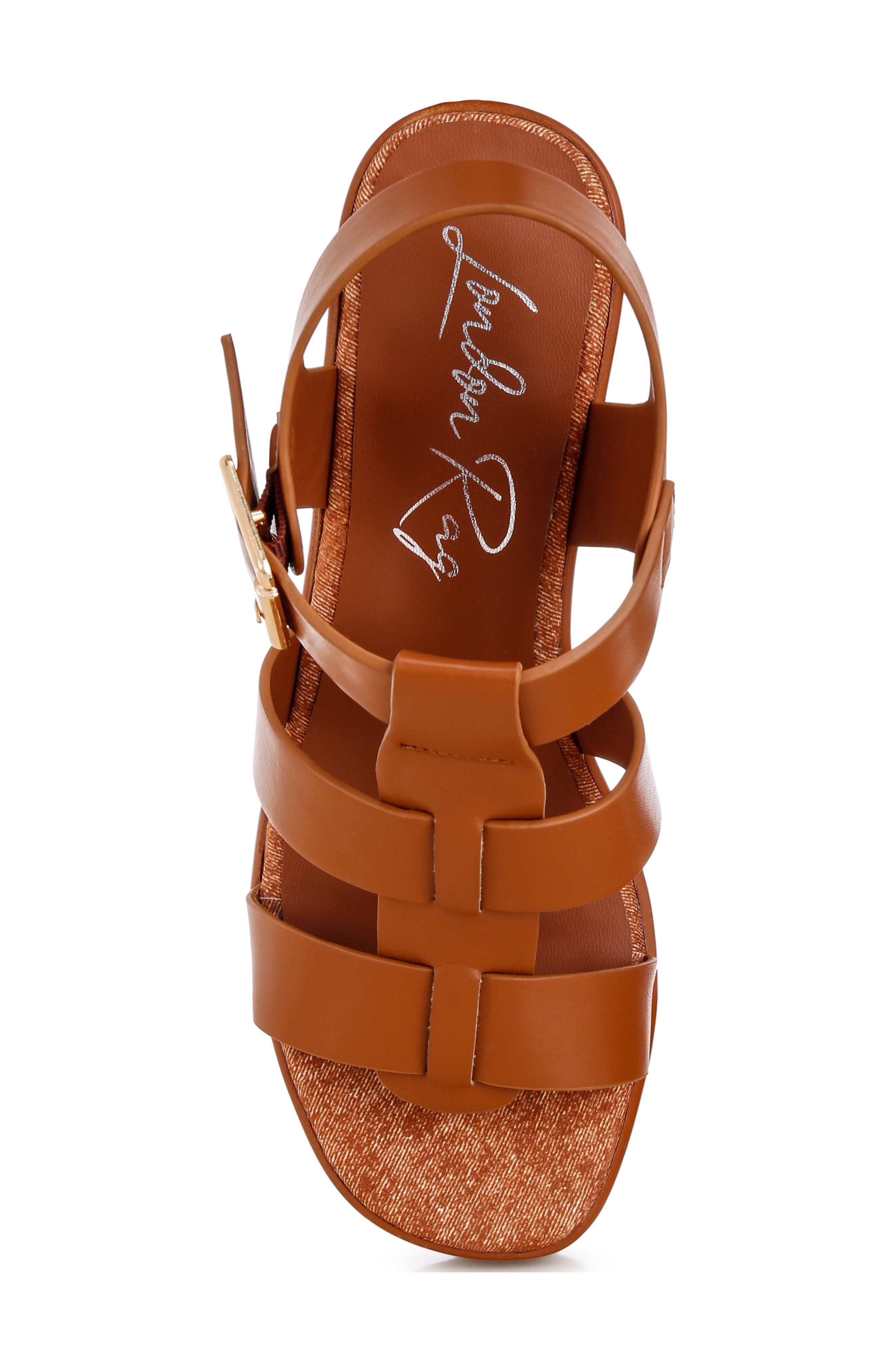LONDON RAG Avalon Platform Fisherman Sandal, Alternate, color, Tan