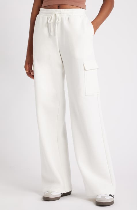 Women s Ivory Wide Leg Pants Nordstrom