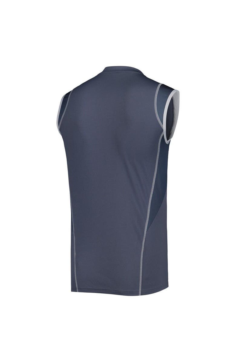 adidas Men's adidas Gray Charlotte FC 2023 On-Field Sleeveless Training Jersey, Alternate, color, Gray