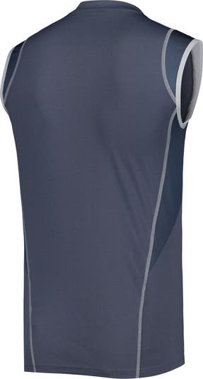 Men's adidas Gray Charlotte FC 2023 On-Field Sleeveless Training Jersey