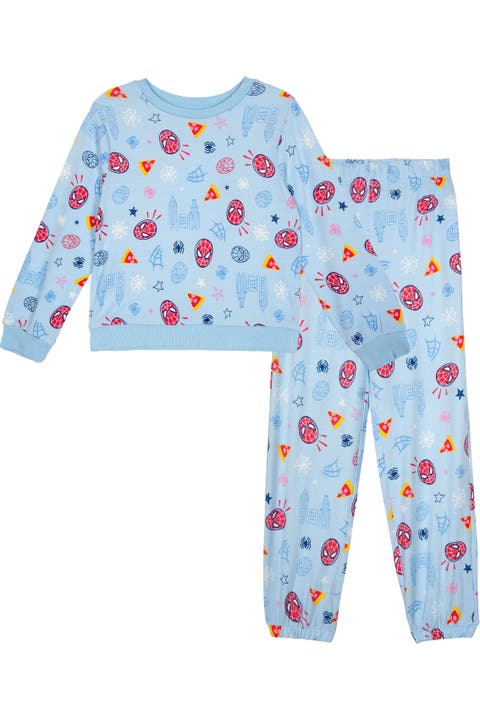 Spider-Man Loungewear 2-Piece Sweatshirt and Pants Set