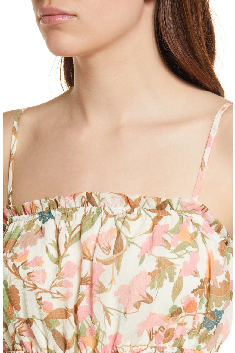 Wildflowers Sundress, Alternate, color, NEUTRAL PINK FLORAL
