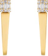 Mindi Mond Clarity Diamond Icicle Earrings