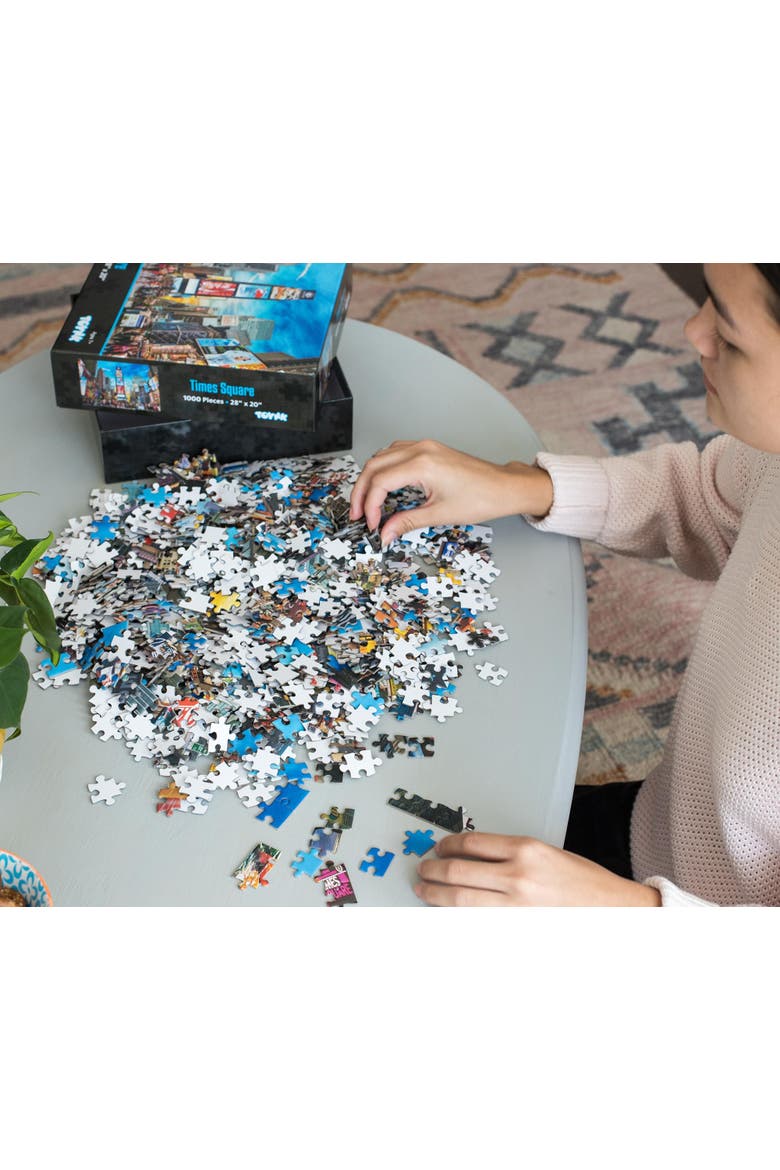 New York Times Square Puzzle | 1000 Piece Jigsaw Puzzle, Alternate, color, Multi-Color