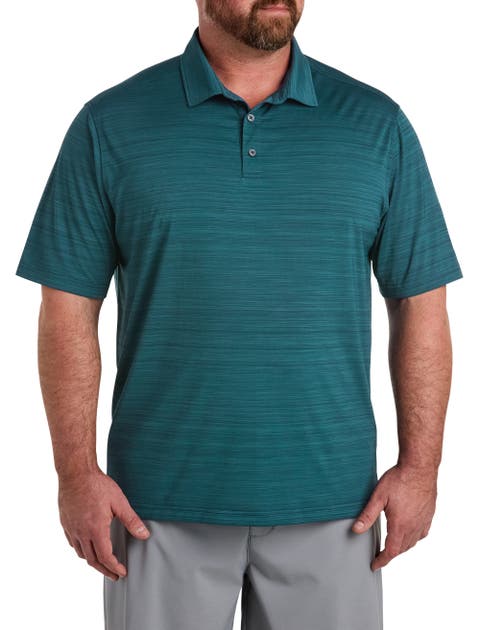 Big & Tall Performance Space-Dyed Polo Shirt