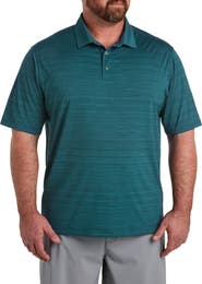 Reebok Big & Tall Performance Space-Dyed Polo Shirt